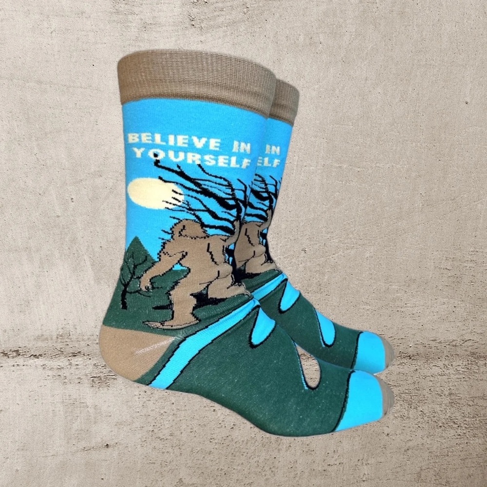 Bigfoot Sasquatch Socks